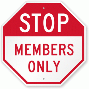 STOP-Members-Only-Sign-K-7417